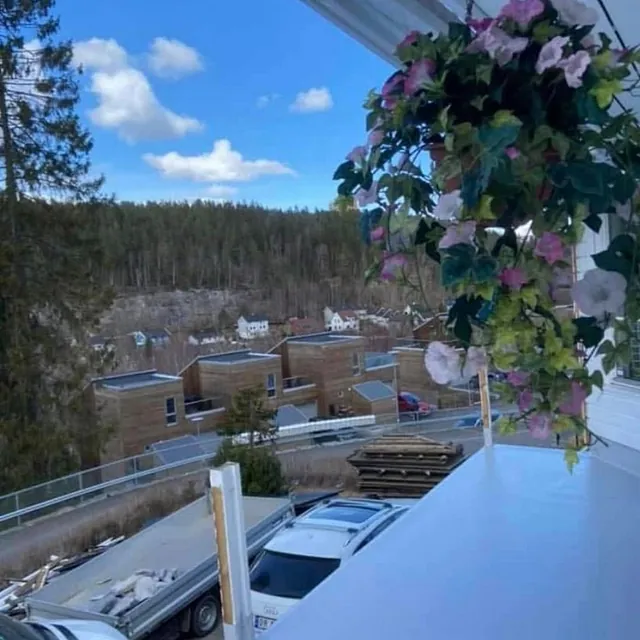 Membran på hus ute